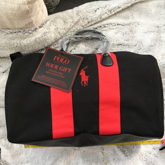 ralph lauren polo blue duffle bag gift with purchase